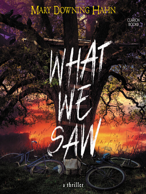 Title details for What We Saw by Mary Downing Hahn - Wait list